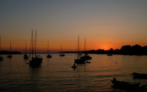 Ein traumhafter Sonnenuntergang